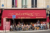 France, Paris, Odeon, coffee "Au Petit Suisse"