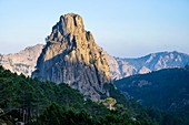 Frankreich, Corse du Sud, Wandern auf dem GR 20, zwischen Conca und I Paliri, Punta de l'Anima Damnata