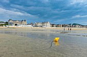 France, Calvados, Pays d'Auge, Houlgate, before storm