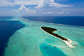 Barbeque Insel Bodumohora, Felidhu Atoll, Indischer Ozean, Malediven