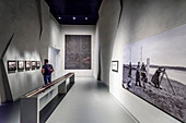 Museum des Zweiten Weltkriegs, Ausstellung, die zeigt, wie Polen zwischen Deutschland und der Sowjetunion aufgeteilt wurde, Danzig, Region Pomorze, Woiwodschaft Pomorskie, Polen, Europa