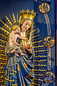 Die schöne Madonna von Danzig, Basilika der Heiligen Maria von Mariä Himmelfahrt, Danzig, Polen, Europa