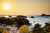 Amakusa Islands at sunset, Kumamoto Prefecture, Kyushu, Japan, Asia