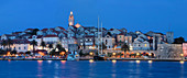 Harbour and Old Town of Korcula, Island of Korcula, Dalmatia, Croatia, Europe