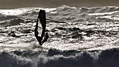 France, Finistere, Plomeur, Pointe de la Torche, WorldCup 2014 Windsurf, Wave Contest, TEN HOEVE Martin (NED)