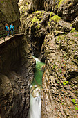 Breitachklamm bei Oberstdorf, Allgäu, Bayern, Deutschland