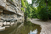 Wutachschlucht, Bonndorf, Baden-Württemberg, Schwarzwald, Deutschland