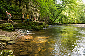 Wutach Gorge, Bonndorf, Baden-Württemberg, Black Forest, Germany