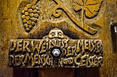 Old wine barrels, Badischer Winzerkeller, Breisach am Rhein, Breisgau, Black Forest, Baden-Württemberg, Germany