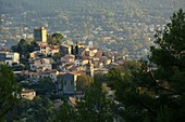 France, Var, Le Revest les Eaux, historic village with the Saracen tower (13th century)