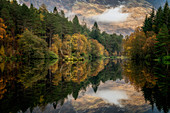 Herbst in Glencoe, Highlands, Schottland, Großbritannien, Europa
