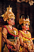 Traditionelle balinesische Tanzperformance, Ubud, Bali, Indonesien, Südostasien, Asien
