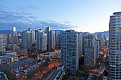 Downtown von Vancouver, British Columbia