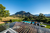 Weingut Clouds Estate, Stellenbosch, Cape Winelands,  Südafrika, Afrika