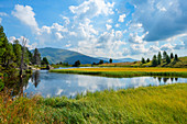 Windebensee an der Nockalmstraße, Nockberge, Kärnten, Österreich