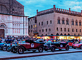 1000 Miglia at Piazza Maggiore, Bologna, Emilia-Romagna, Italy, Europe