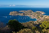 Frankreich, Guadeloupe (Französisch-Westindien), der Archipel Les Saintes, Terre-de-Haut, die Bucht Les Saintes sind die drittschönste Bucht der Welt