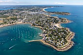 Frankreich, Morbihan, Arzon, Port Navalo (Luftaufnahme)