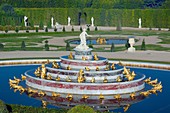 Frankreich, Yvelines, Versailles, Schlosspark von Versailles, UNESCO Weltkulturerbe, Brunnen der Latona
