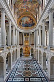 France, Yvelines, Versailles palace listed as World Heritage by UNESCO, the royal chapel