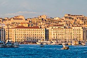 Frankreich, Bouches-du-Rhône, Marseille, Vieux Port (alter Hafen)