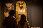Sarcophage, Ägyptische Abteilung, Louvre, Paris, Frankreich