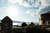 The Citadel of Saint Florent, Corsica, France.