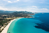 Strand von Losari, Korsika, Frankreich