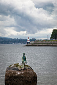Kleine Meerjungfrau Skulptur, Vancouver, Kanada