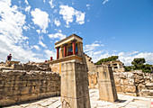 Nordeingang Bastion, Palast von Knossos, Kreta, Griechenland