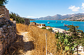 Aussicht von Spinalonga, Insel der Leprakranken, Plaka, Nordosten von Kreta, Griechenland