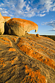 Bemerkenswerte Felsen am frühen Morgen, Flinders-Chase-Nationalpark, Känguru-Insel, Südaustralien, Australien LA009282