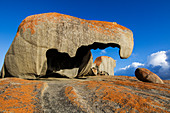 Bemerkenswerte Felsen am frühen Morgen, Flinders-Chase-Nationalpark, Känguru-Insel, Südaustralien, Australien LA009252