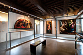 Das Museum in dem Dom von Lucca ,Kathedrale San Martino', Toskana, Italien