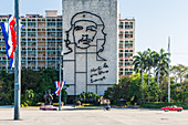 Am Platz der Revolution, Havana, Kuba