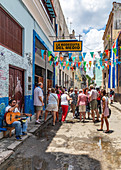Eingang in die La Bodeguita, Havanna, Kuba