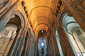 Inside the Se de Lisboa cathedral in Lisbon, Portugal