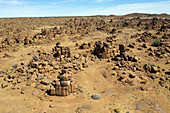 Rocky landscape of the Giants' Playground, Keetmanshoop, Namibia