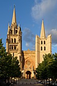 France, Lozere, Gevaudan, Lot Valley, Mende, Notre Dame and St Privat cathedral