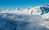 Kanton Wallis in den Schweizer Alpen, Schweiz