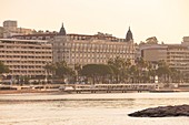 France, Alpes-Maritimes, Cannes, the palace Carlton on the boulevard de la Croisette
