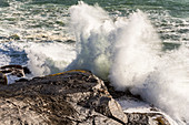 Strong waves at Diaz Point - sight near Lüderitz, Namibia