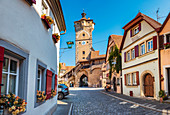 Klingentor, Rothenburg ob der Tauber, Bayern, Deutschland