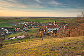 View of Castell, Kitzingen, Lower Franconia, Franconia, Bavaria, Germany, Europe