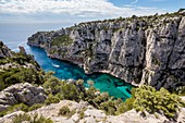 Frankreich, Bouches-du-Rhône, Nationalpark Calanques, Marseille, 9. Bezirk, Calanque d'En-Vau