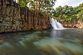 Der Rochester Wasserfall im Wintertag, Stadtteil Savanne, Mauritius, Indischer Ozean, Afrika