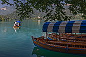 Bled, Slowenien, Europa, die Insel von Bled und der Bleder See