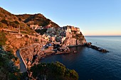 Italien, Ligurien, Nationalpark Cinque Terre, UNESCO-Weltkulturerbe, Manarola