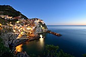 Italien, Ligurien, Nationalpark Cinque Terre, UNESCO-Weltkulturerbe, Manarola
