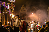 Koledari procession in Wroclaw, Poland, Europe